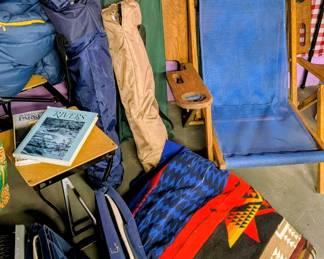 Vintage camping gear!