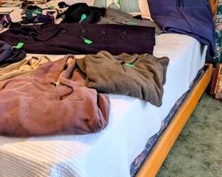 Queen bed with mattress set