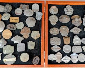 Fantastic collection of vintage /antique chauffeur licenses 56 total