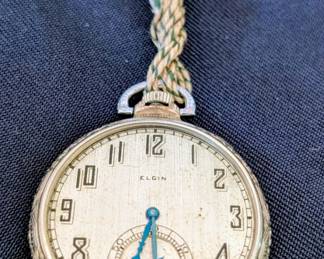 Elgin pocket watch 14k G.F.