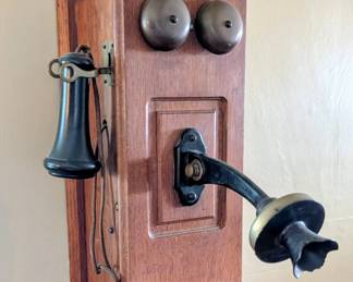 Antique wall phone