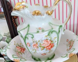 Basin & pitcher set OLD - Myott Son & Co