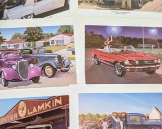 Ford's forever car prints, cool!