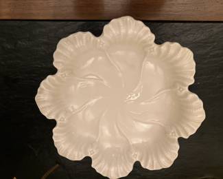 Lenox scalloped shell bowl