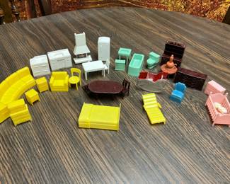 Vintage 1950's MAR dollhouse furniture