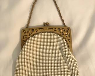 Vintage mesh evening bag