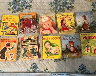 Vintage 60's & 70's Little Golden Books