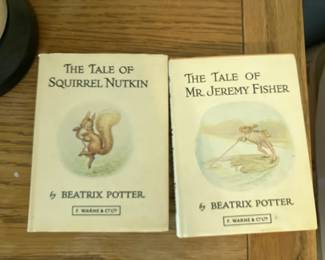 Vintage Beatrix Potter books