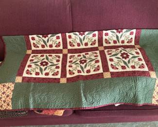 Beautiful patchwork quilt