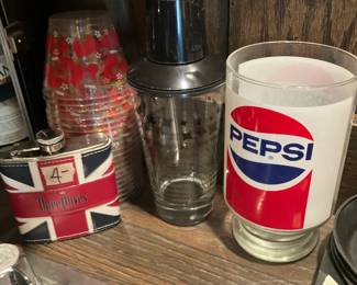 Some of the barware (there is a lot)