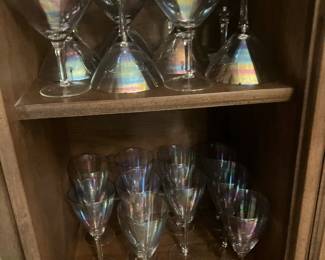 Iridescent goblets 