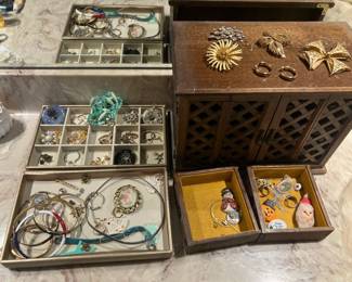 Vintage costume jewelry