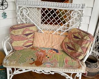 Wicker furniture