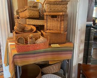 Wicker baskets