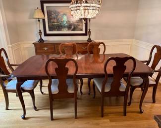 BAKER DINING TABLE 