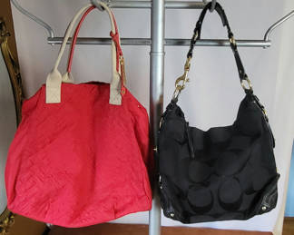 Lot 5: Lot of 2 Purses • Coach & Cole Haan