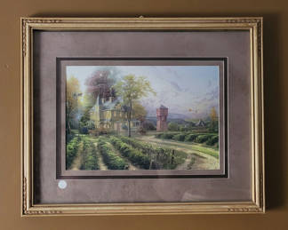 Lot 25: Thomas Kinade Framed Art