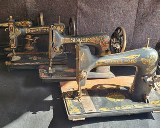 Lot 20: Antique Sewing Machine Lot of 4