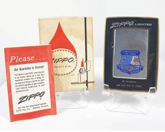 1970's Zippo Confederate Air Force Ghost Squadron Lighter