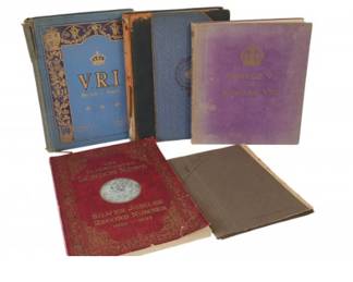 Antique British Royalty & Military Books Collection
