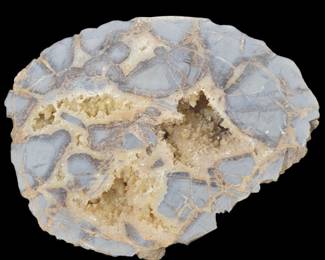 Golden Calcite Septarian Nodule