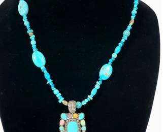 Carolyn Pollac, Relios, Sterling & Gemstone Pendant & Necklace