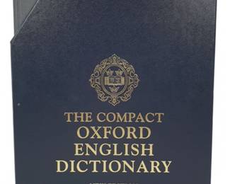 Compact Oxford English Dictionary New Edition in Slipcase