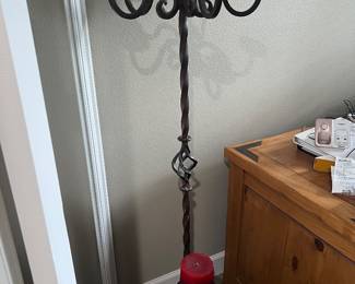 Cast Iron Candle Holder