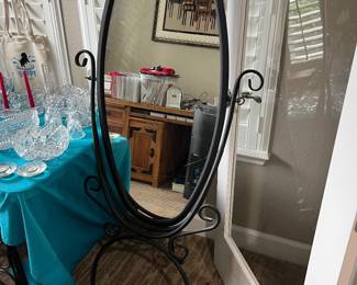 Cast Iron Mirror
