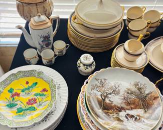 Oh good, more collectible plates. Just be patient with them.