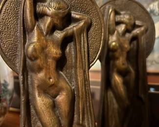 Art Nouveau Bookends