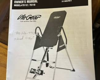 Life Gear Inversion Table