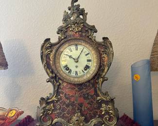 Ansonia Louis XV Style Mantel Clock