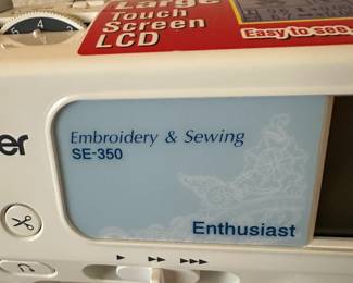 Brother Embroidery & Sewing SE-350