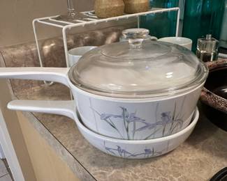 CorningWare Shadow Iris Saucepan Set