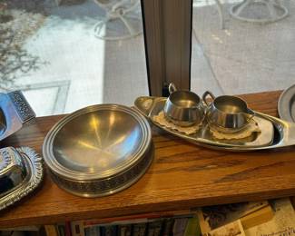 Norwegian Pewter Haugrud Tray Bowl