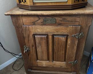White Clad Cabinet