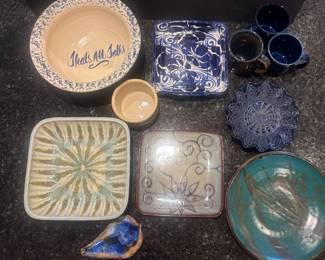 Ceramic Plates Bowls and Mugs