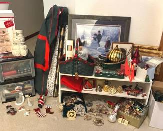 Lenox Snowman Cookie Jar And More Christmas