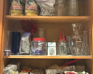 Floral Arranging Supplies And Candles