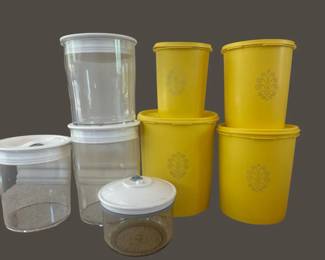 Vintage Tupperware Canisters