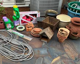 Plant Pots Yard Flamingos And More