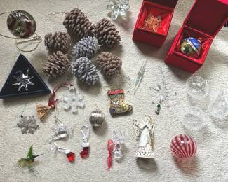 Waterford Lenox Swarovski And More Christmas Ornaments