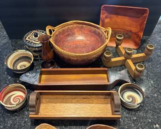Wood Bowls And Other Wood Decor