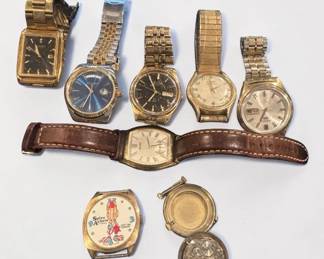 Mens Watches For Parts Or Repair