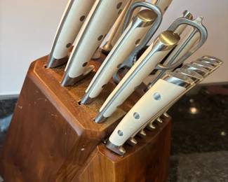 Cangshan Knife Set And Block