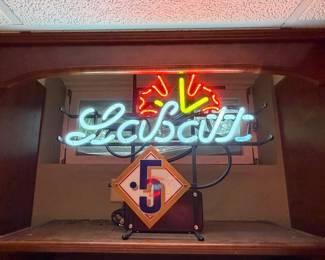 Neon Labatt Beer sign