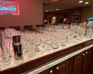 Bar glassware