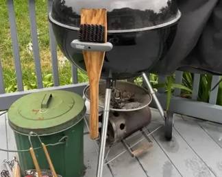 Webber Charcoal Grill and Accessories