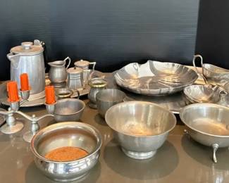 Pewter from Various Makers